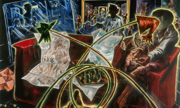 Jörg Immendorff <span class="title-light">Student of Beuys, 6 paintings</span>