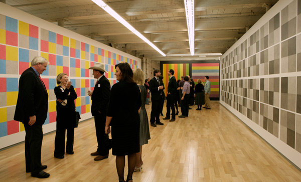 Sol LeWitt Wall Drawing Retrospective Opening Ceremony