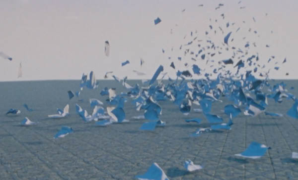 to see oneself at a distance